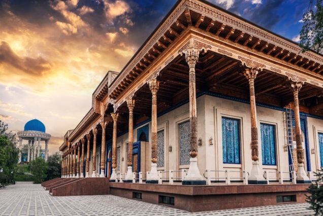 A Quick Break in Uzbekistan